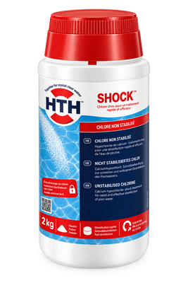 HTH Shock 2KG - Ongestabiliseerde Chloor Shock