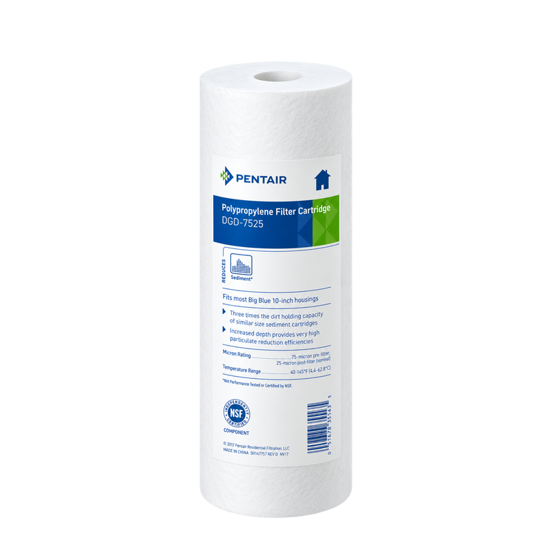 Pentair Aquapro Voorfilter Vervangpatroon 10 inch 5 µm – Big Blue Sedimentfilter