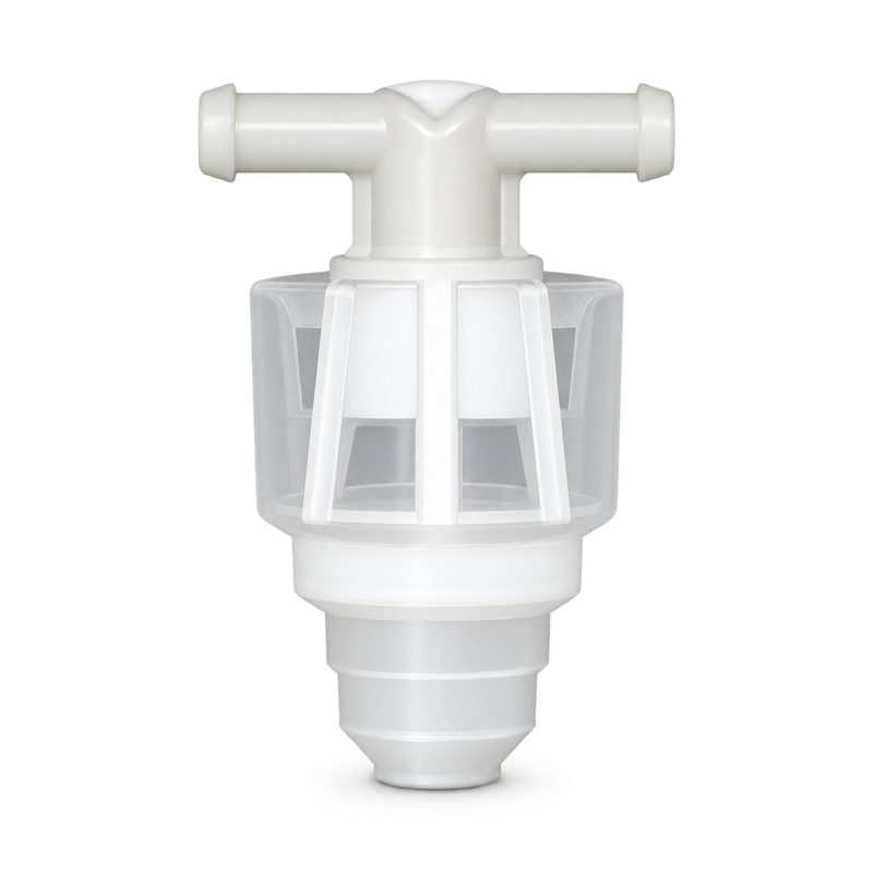 Afvoer aansluiting waterontharder