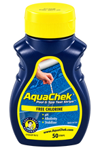 Afbeelding in Gallery-weergave laden, Aquachek Test Strips 4 in 1 - 50 strips - Zwembadwater Testen