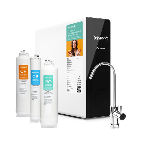 Ecosoft CROSS 90 – Direct Flow omgekeerde osmose waterfilter 90L /u