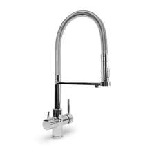 Afbeelding in Gallery-weergave laden, Gliano 3-wegkraan Chroom SP303 – Keukenkraan voor Osmosewater en Kraanwater