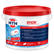 Afbeelding in Gallery-weergave laden, HTH Sticks 300gr - Ongestabiliseerde Chloor Tabletten - 4,5KG