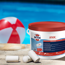 Afbeelding in Gallery-weergave laden, HTH Sticks 300gr - Ongestabiliseerde Chloor Tabletten - 4,5KG