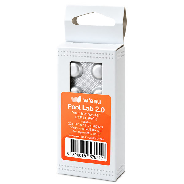 Navulling Test Tabletten Voor Digitale zwembad Testers - 60st.
