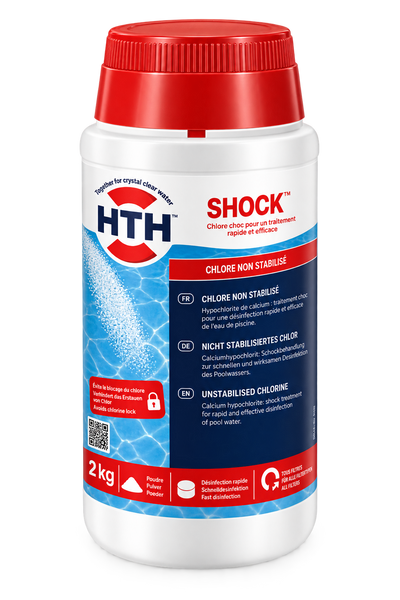 HTH Shock 2KG - Ongestabiliseerde Chloor Shock