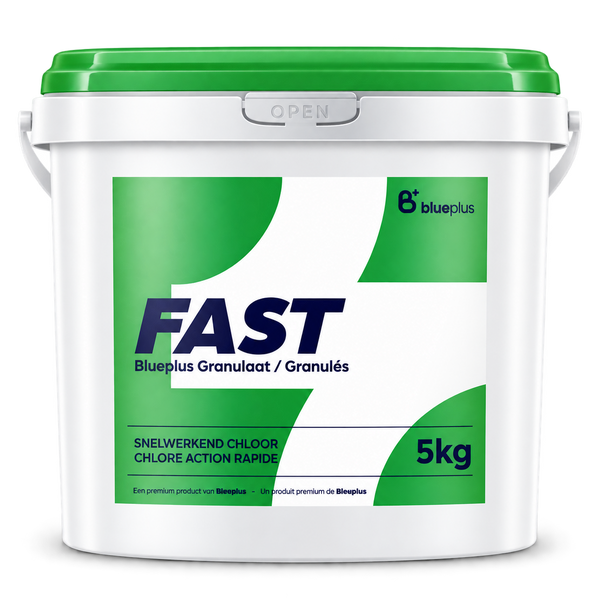 BluePlus Chloor Shock 5KG – Snelwerkend Chloor Granulaat
