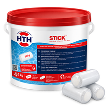 Afbeelding in Gallery-weergave laden, HTH Sticks 300gr - Ongestabiliseerde Chloor Tabletten - 4,5KG