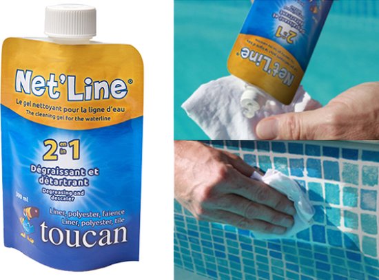 Toucan Net Line - Gel Reiniger voor de waterlijn